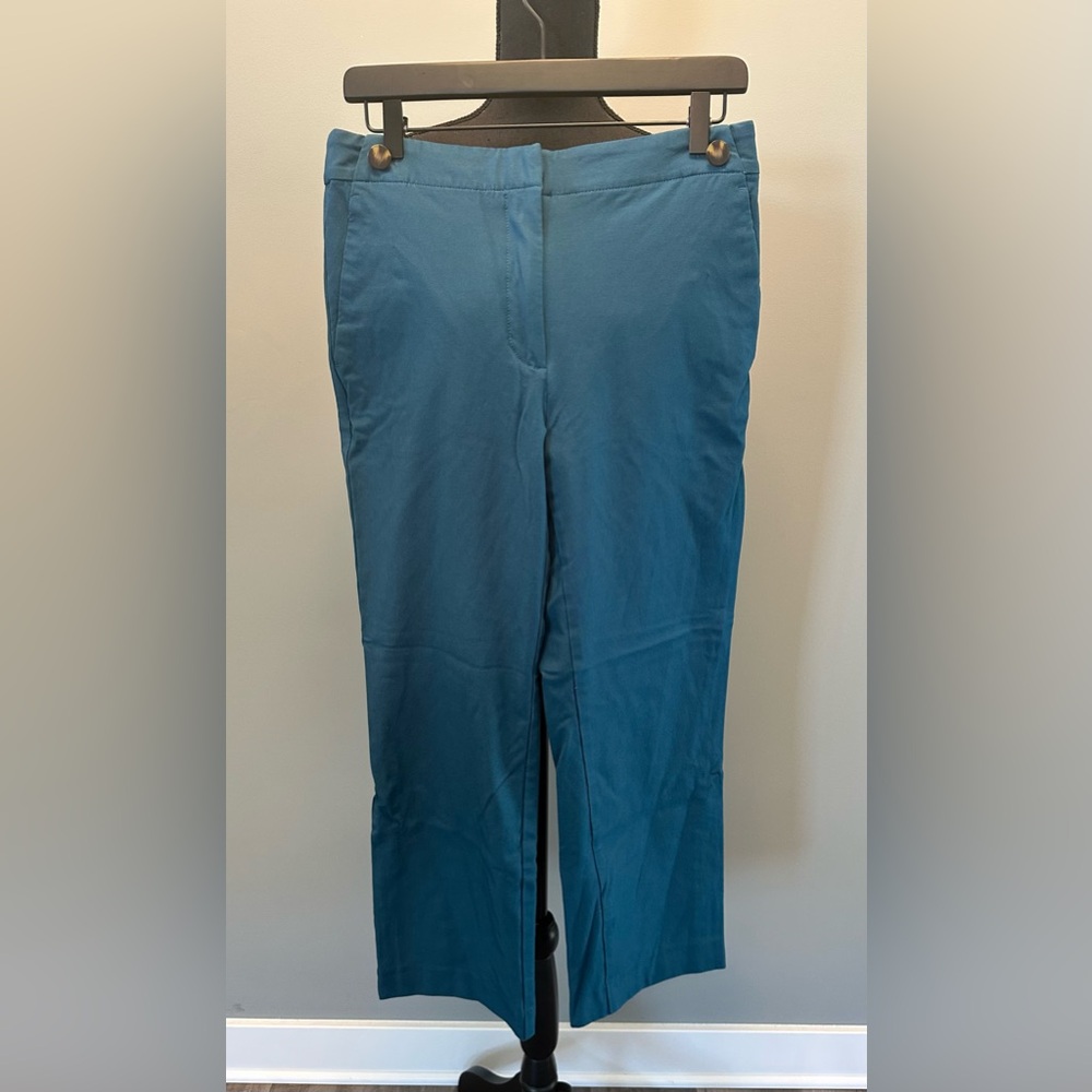 Ann Taylor Button Pencil Twill pant